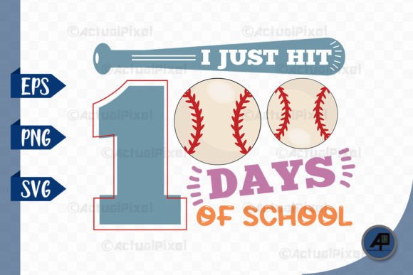 100 Days of School PNG SVG
