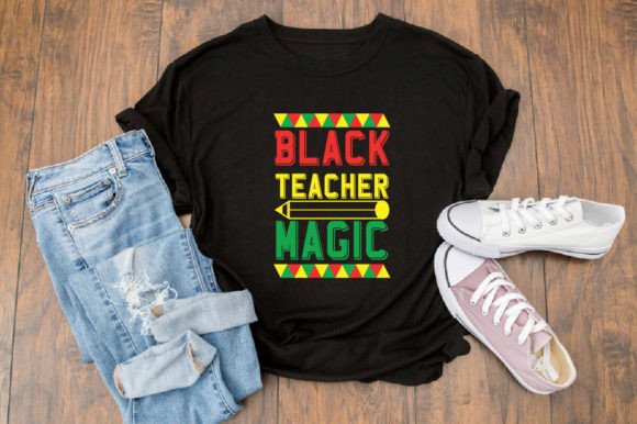 About Black Teacher Magic SVG Design