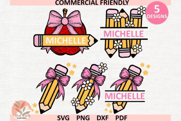Coquette Teacher Design Svg Sublimation: Graphics for Crafts