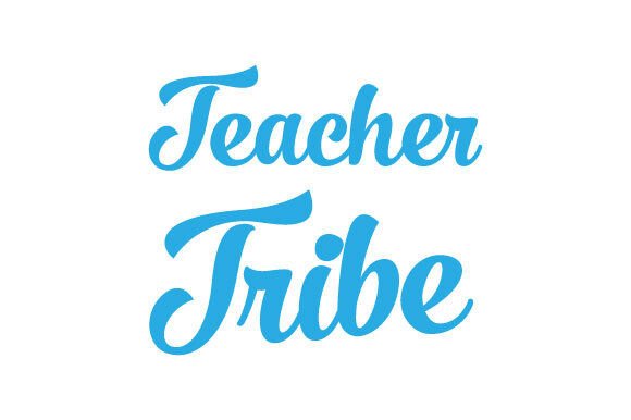 Retro Teacher Tribe SVG PNG Sublimation Graphics