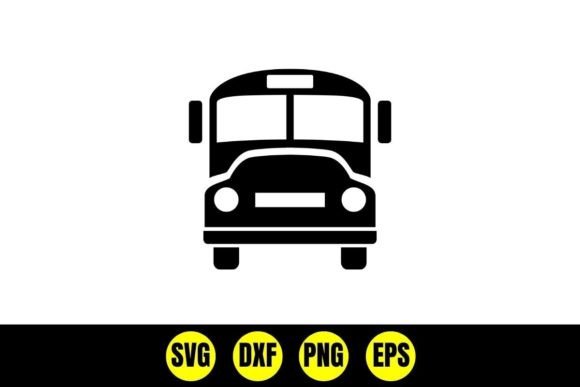 School Bus Silhouette, School Bus SVG