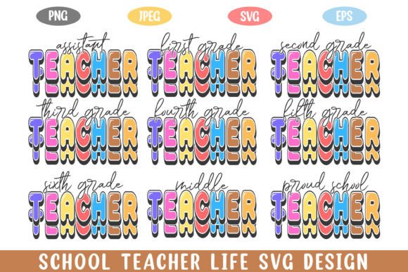 School Teacher Life SVG Design Bundle Review for Crafts & Graphics