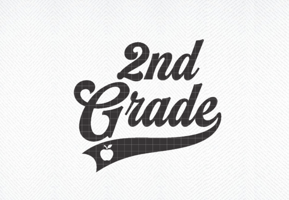 Second Grade Svg for Crafts and Graphics